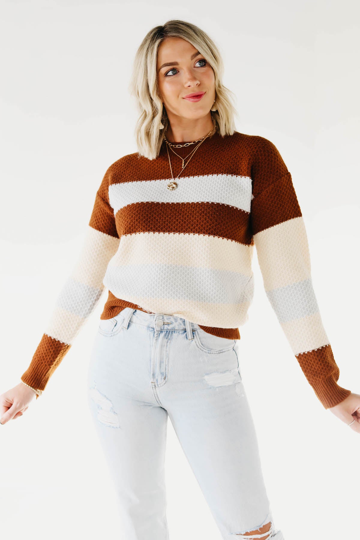 The Ginny Colorblock Sweater