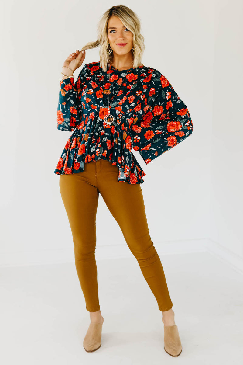 The Jovanni Floral Empire Top