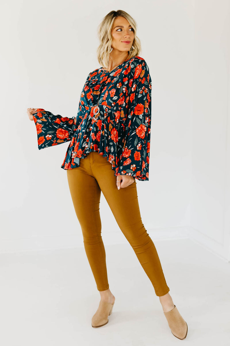 The Jovanni Floral Empire Top