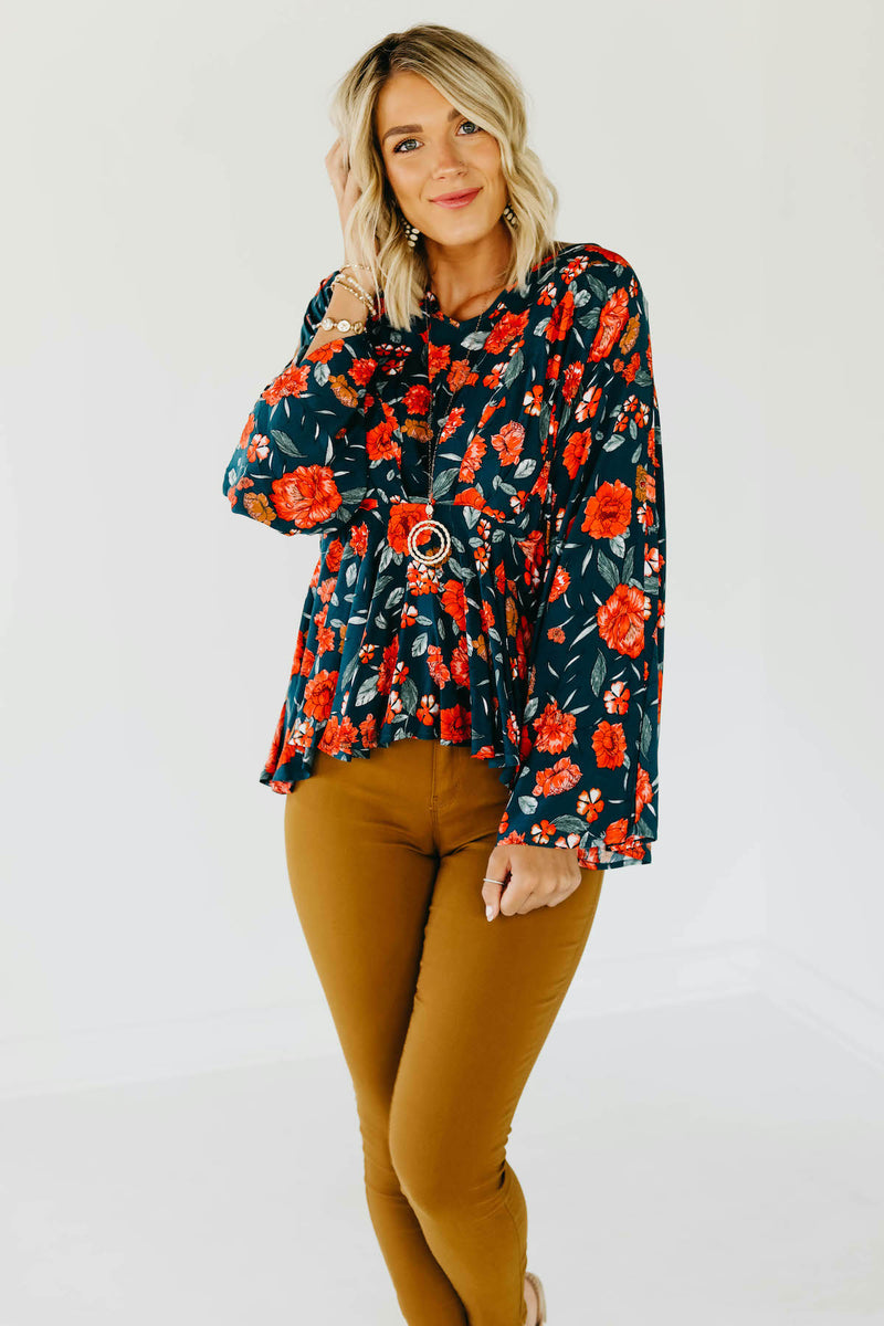 The Jovanni Floral Empire Top
