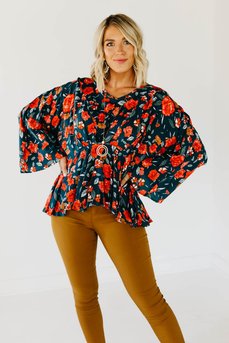 The Jovanni Floral Empire Top