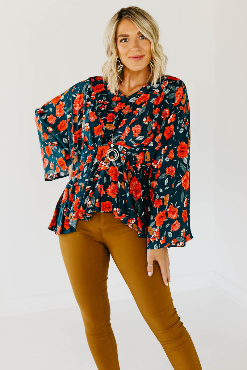 The Jovanni Floral Empire Top