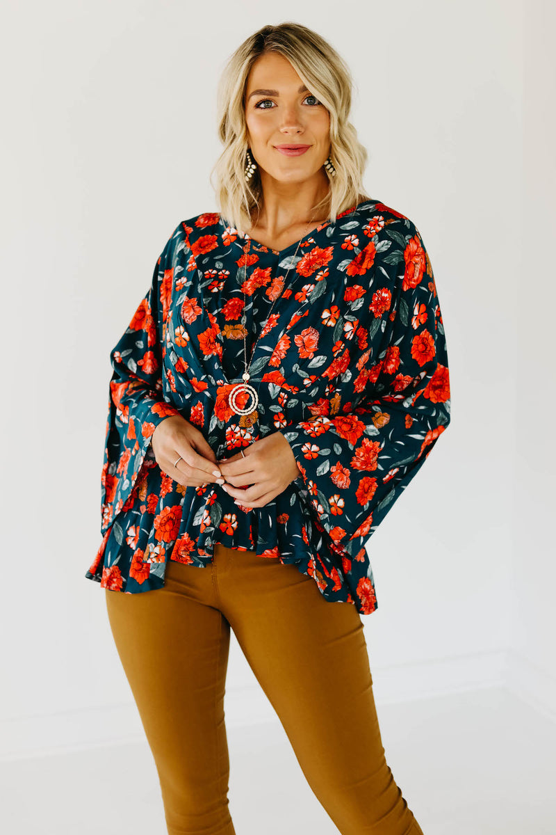 The Jovanni Floral Empire Top