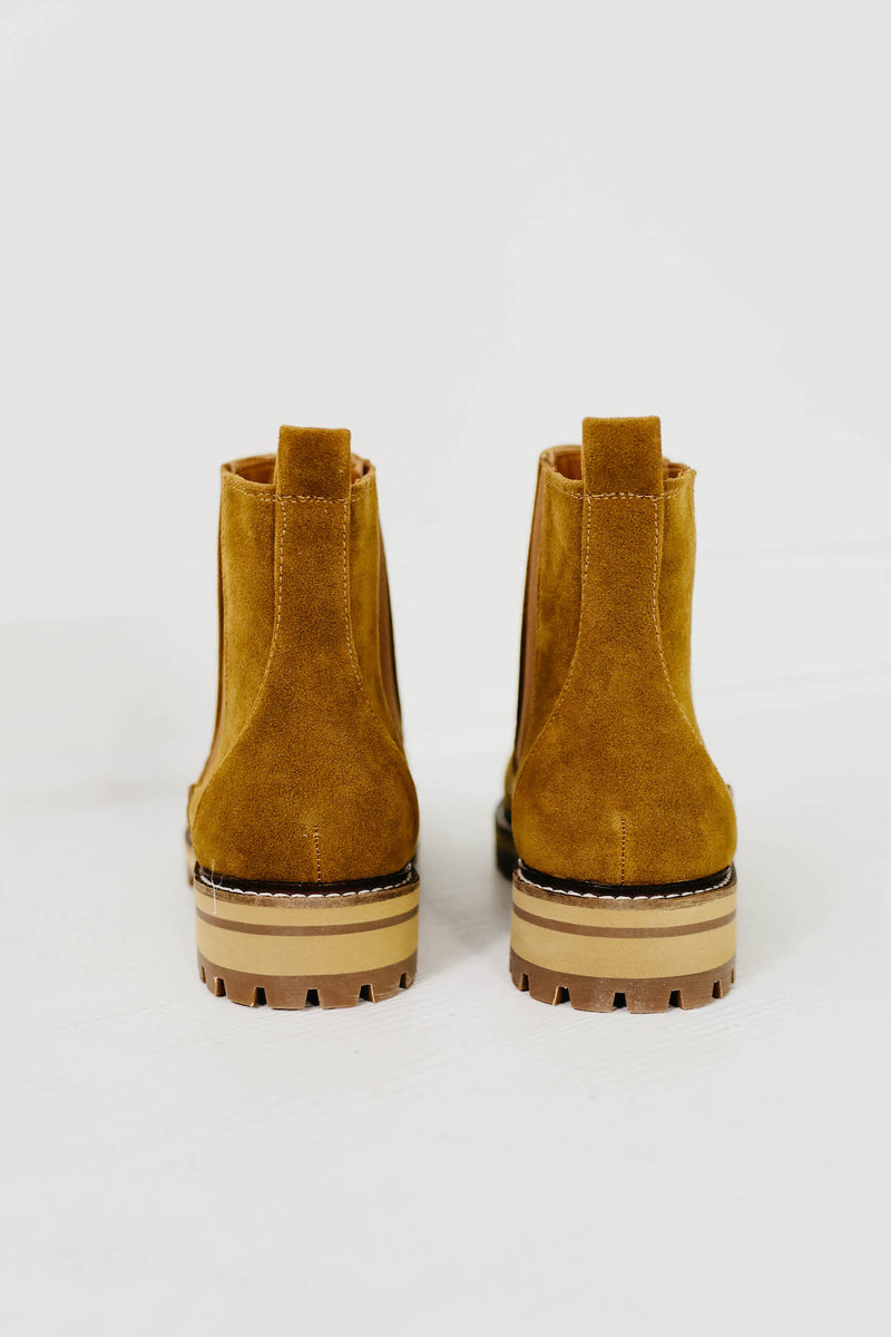The Gracie Chelsea Bootie | Whiskey