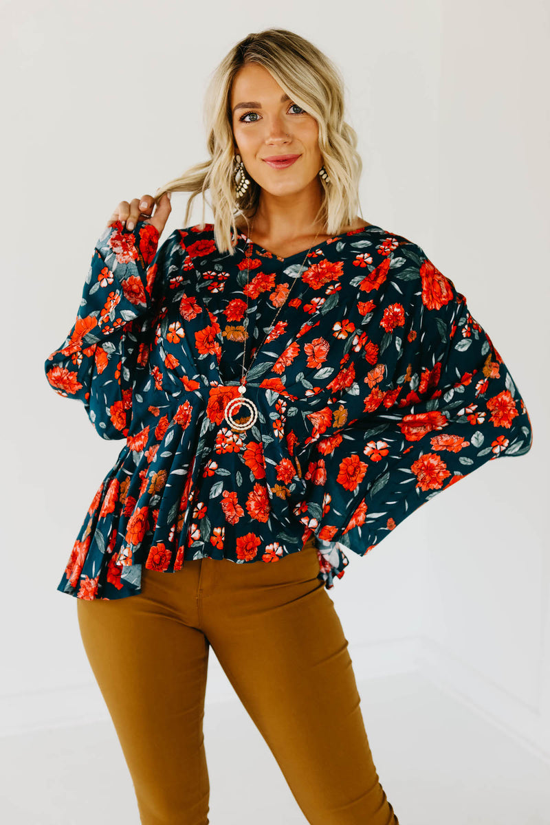 The Jovanni Floral Empire Top