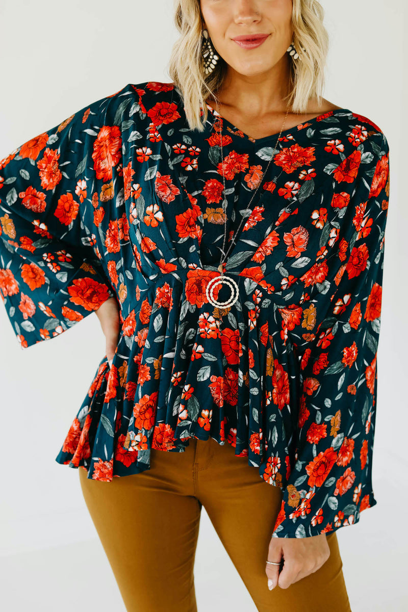 The Jovanni Floral Empire Top