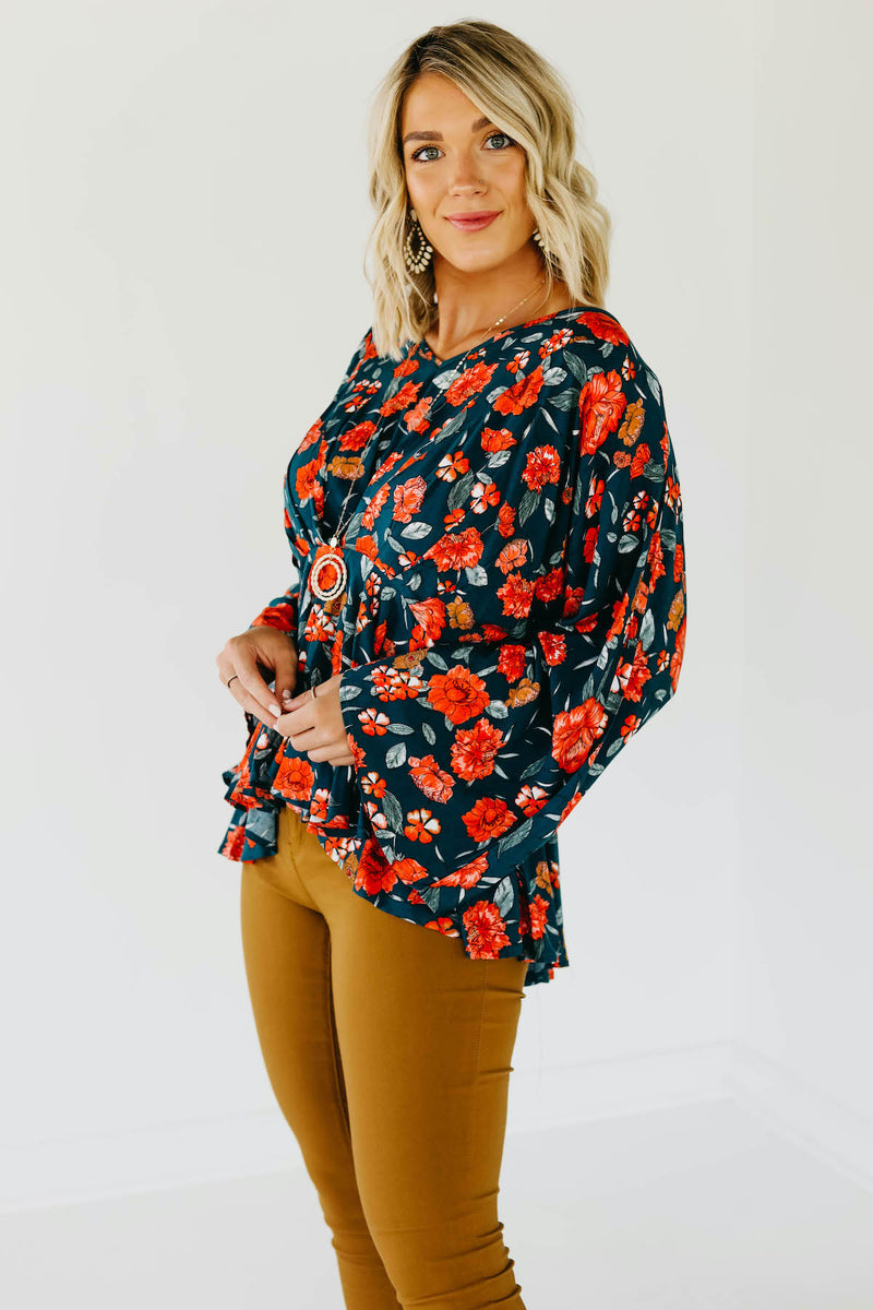 The Jovanni Floral Empire Top