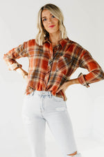The Kayden Tape Trim Flannel Shirt