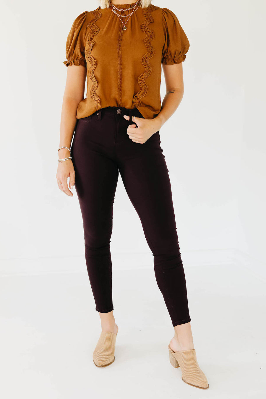 The Ellington Colored Super Stretch Skinny