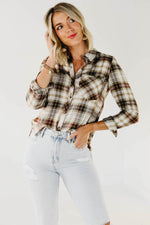 The Jada Plaid Button Down Shirt