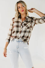 The Jada Plaid Button Down Shirt