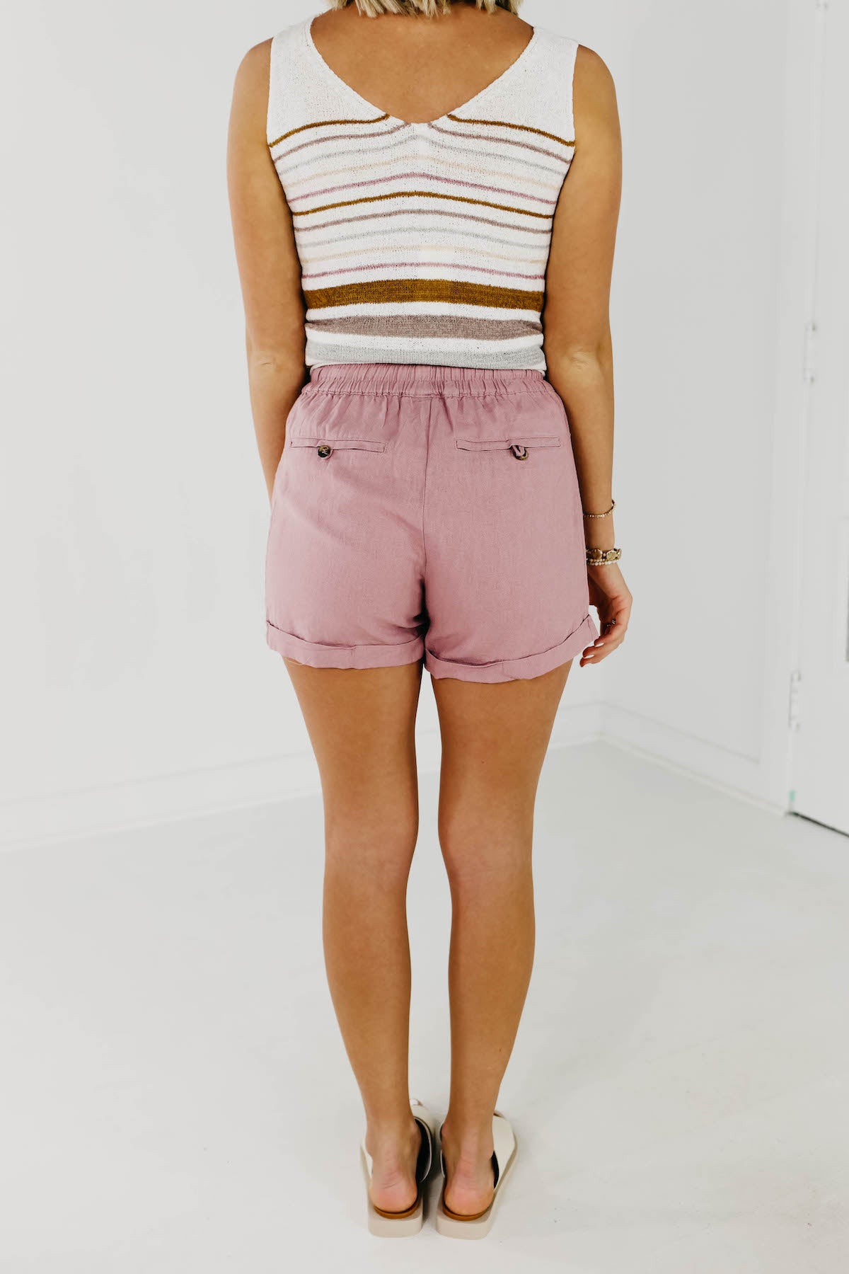 The Misty Tie Front Shorts
