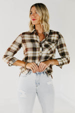 The Jada Plaid Button Down Shirt