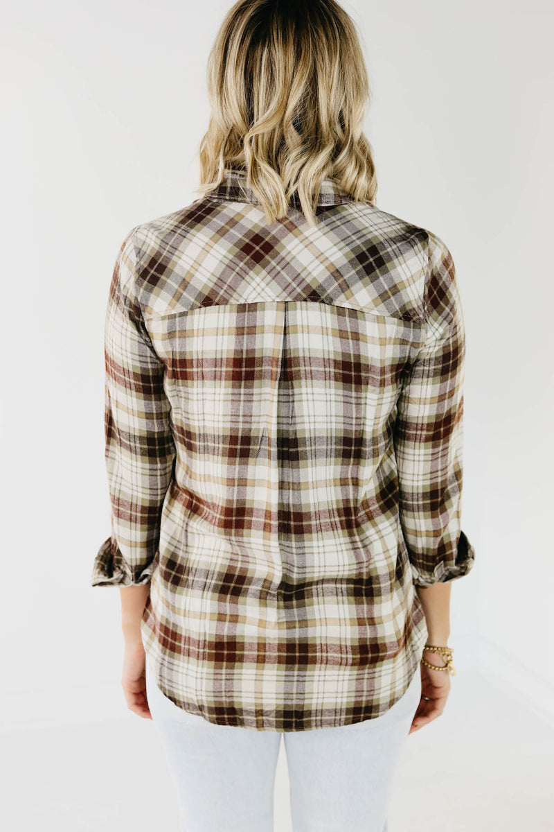 The Jada Plaid Button Down Shirt