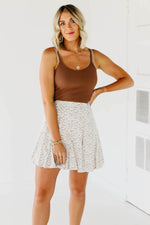 The Tamari Cropped Sweater Tank Top