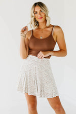 The Tamari Cropped Sweater Tank Top