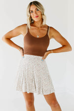The Tamari Cropped Sweater Tank Top