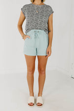 The Misty Tie Front Shorts