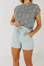 The Misty Tie Front Shorts