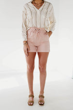 The Misty Tie Front Shorts