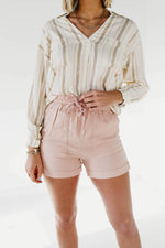 The Misty Tie Front Shorts
