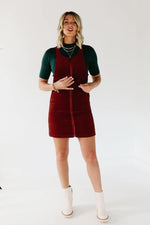 The Damian Corduroy Jumper Dress