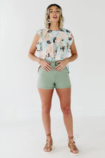 The Franco Elastic Waist Shorts