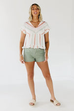 The Jerome Button Down Striped Shirt