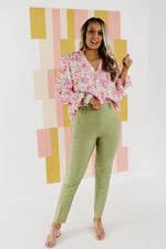 The Mason Straight Leg Trouser Pants - FINAL SALE