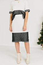 The Willis Boucle Skirt - Ivory