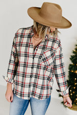 The Clay Plaid Shirt - Navy
