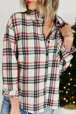 The Clay Plaid Shirt - Navy
