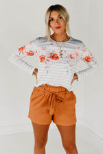 The Zuri Long Sleeve Tee - White