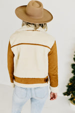 The Lina Jacket - Camel/Natural