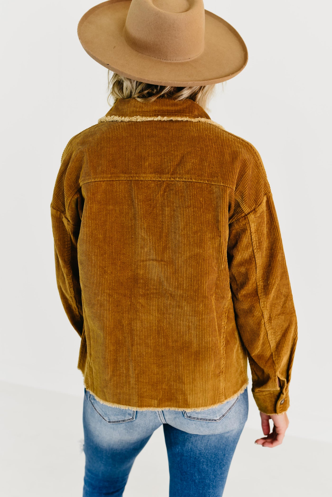 The Miles Corduroy Jacket - Camel