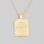 The Chain Initial Necklace - FINAL SALE