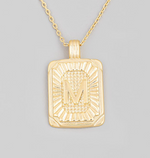 The Chain Initial Necklace - FINAL SALE