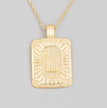 The Chain Initial Necklace - FINAL SALE