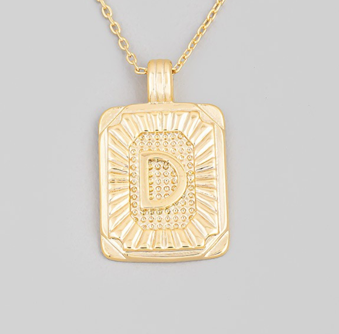 The Chain Initial Necklace - FINAL SALE