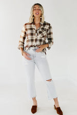 The Jada Plaid Button Down Shirt
