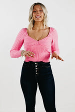 The Lush Maxine Cable Knit Sweater - FINAL SALE