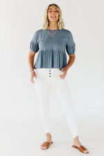 The Mavis Peplum Top