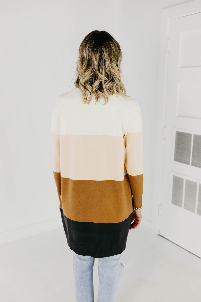 The Neapolitan Colorblock Cardigan - Multi