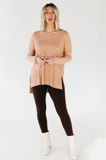 The Trace Heather Ribbed Sweater