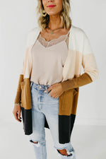 The Neapolitan Colorblock Cardigan - Multi