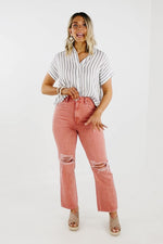 Kan Can Denim | 12" Ultra High Rise 90's Straight - KC7445CR