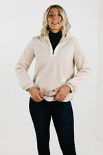 The Ellen Velvet Corduroy Pullover Jacket - FINAL SALE