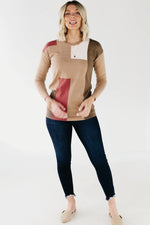The Lucky Color Block Sweater